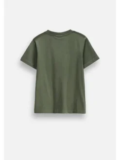 Coccodrillo T-Shirt ZC6143201RBK-027 Khaki Regular Fit