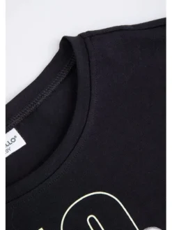 Coccodrillo T-Shirt ZC5143201RGJ-021 Czarny Regular Fit