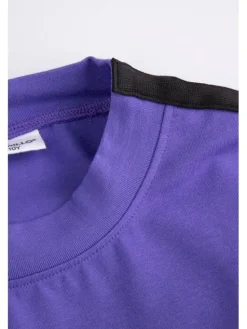 Coccodrillo T-Shirt ZC5143901RGJ-016 Fioletowy Regular Fit