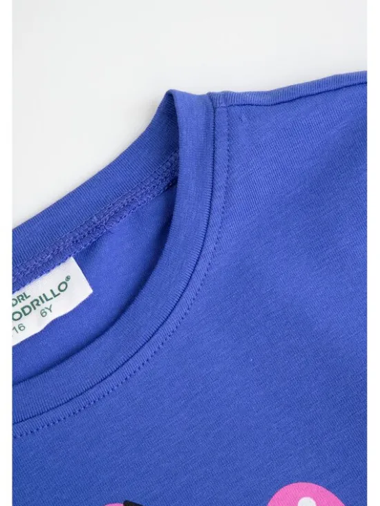 Coccodrillo T-Shirt ZC6143201SGK-014 Niebieski Regular Fit