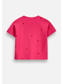 Coccodrillo T-Shirt ZC6143203SGK-029 Różowy Regular Fit