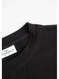 Coccodrillo T-Shirt ZC6143203TGJ-021 Czarny Regular Fit