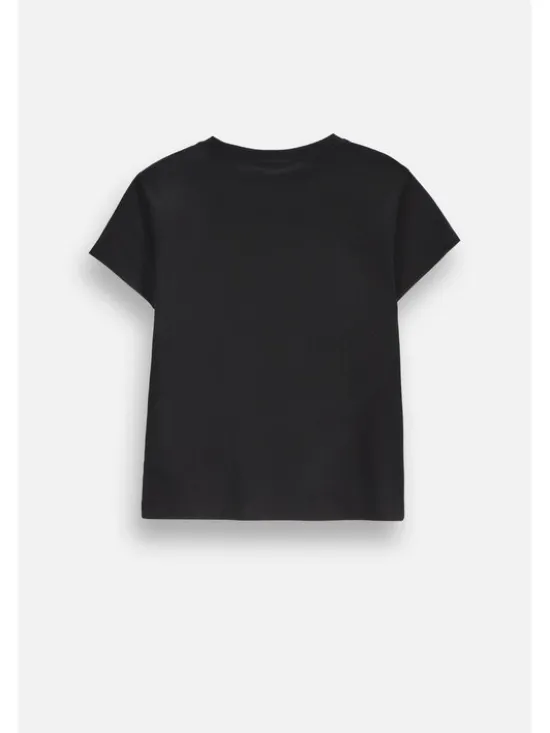 Coccodrillo T-Shirt ZC6143202TGK-021 Czarny Regular Fit