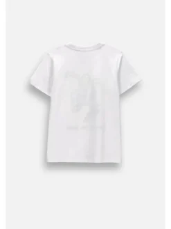Coccodrillo T-Shirt ZC6143213VBA-001 Biały Regular Fit