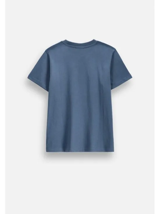 Coccodrillo T-Shirt ZC6143214VBA-014 Niebieski Regular Fit
