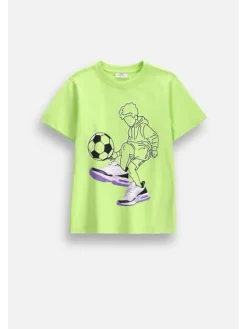 Coccodrillo T-Shirt ZC6143205VBA-030 Żółty Regular Fit