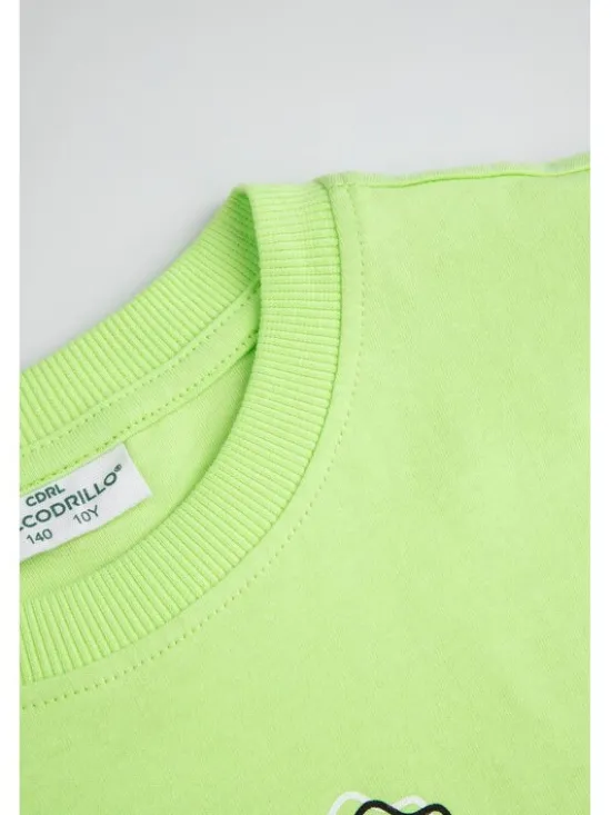 Coccodrillo T-Shirt ZC6143205VBA-030 Żółty Regular Fit