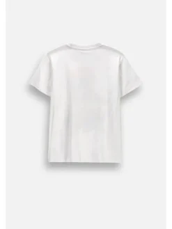 Coccodrillo T-Shirt ZC6143219VBB-001 Biały Regular Fit