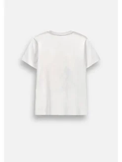 Coccodrillo T-Shirt ZC6143207VBB-001 Biały Regular Fit