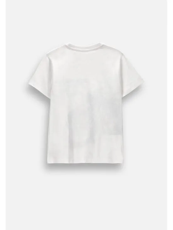 Coccodrillo T-Shirt ZC6143217VBB-001 Biały Regular Fit