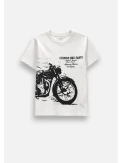 Coccodrillo T-Shirt ZC6143217VBB-001 Biały Regular Fit