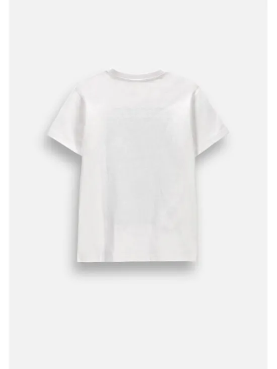 Coccodrillo T-Shirt ZC6143208VBB-001 Biały Regular Fit