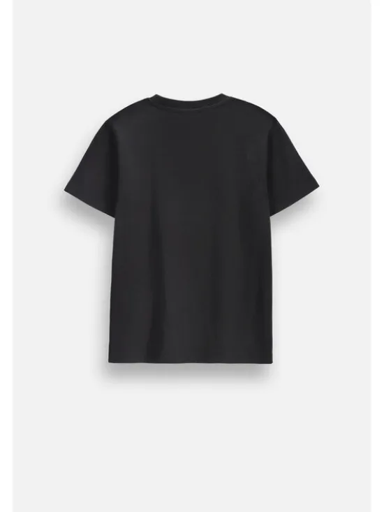 Coccodrillo T-Shirt ZC6143224VBB-021 Czarny Regular Fit