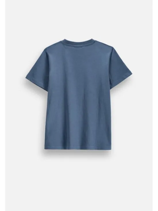 Coccodrillo T-Shirt ZC6143202VBB-014 Niebieski Regular Fit