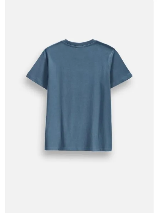 Coccodrillo T-Shirt ZC6143218VBB-014 Niebieski Regular Fit