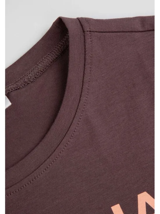 Coccodrillo T-Shirt ZC6143230VGA-018 Brązowy Regular Fit