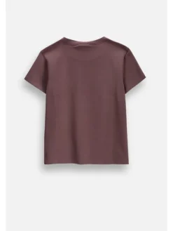 Coccodrillo T-Shirt ZC6143230VGA-018 Brązowy Regular Fit