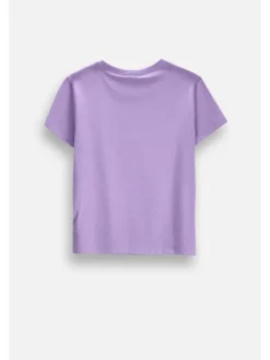 Coccodrillo T-Shirt ZC6143214VGA-016 Fioletowy Regular Fit