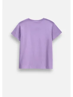 Coccodrillo T-Shirt ZC6143223VGA-016 Fioletowy Regular Fit