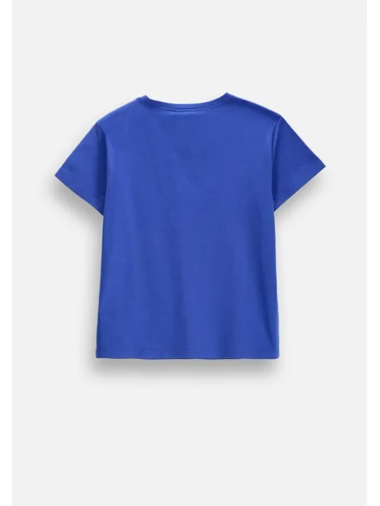 Coccodrillo T-Shirt ZC6143210VGA-032 Granatowy Regular Fit