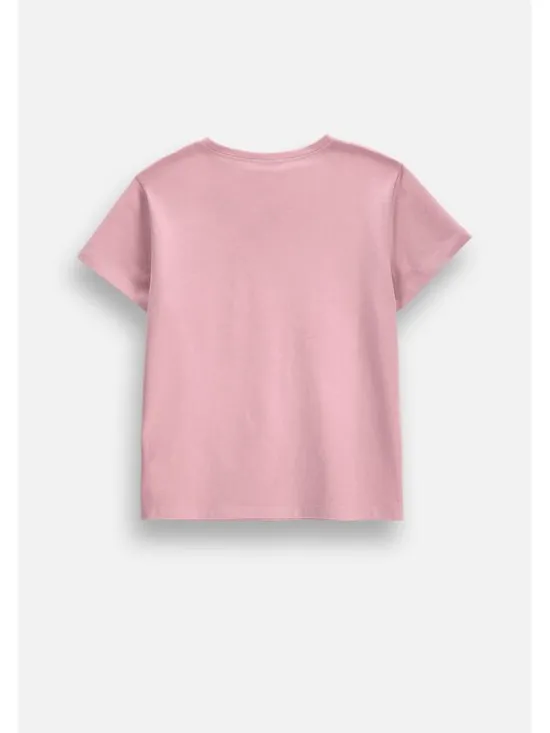 Coccodrillo T-Shirt ZC6143225VGA-033 Różowy Regular Fit