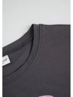 Coccodrillo T-Shirt ZC6143201VGA-020 Szary Regular Fit
