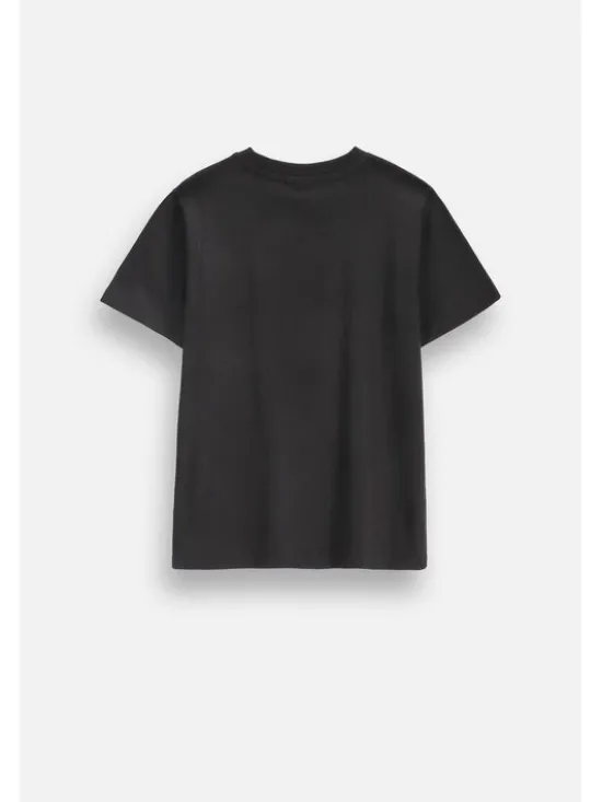 Coccodrillo T-Shirt ZC6143201VUA-021 Czarny Regular Fit