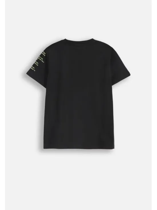 Coccodrillo T-Shirt ZC5143203XBJ-021 Czarny Regular Fit