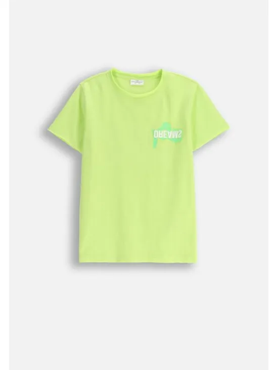 Coccodrillo T-Shirt ZC5143204XBJ-030 Żółty Regular Fit