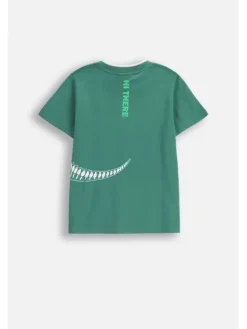Coccodrillo T-Shirt ZC5143201XBK-011 Zielony Regular Fit