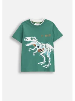 Coccodrillo T-Shirt ZC5143201XBK-011 Zielony Regular Fit