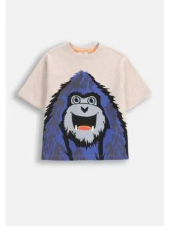 Coccodrillo T-Shirt ZC5143201YBK-002 Beżowy Regular Fit