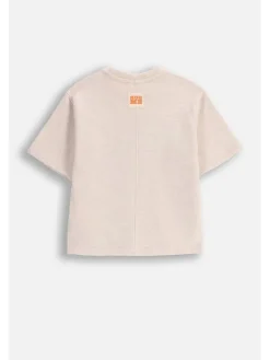 Coccodrillo T-Shirt ZC5143201YBK-002 Beżowy Regular Fit