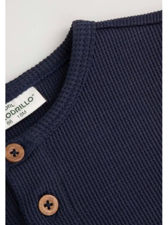 Coccodrillo Zestaw dla niemowląt ZC6117304MBN-015 Granatowy Regular Fit