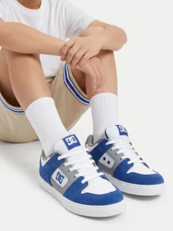 DC Shoes Sneakersy EO-PURE DC01783111 Niebieski