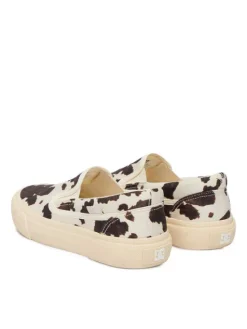 DC Shoes Tenisówki CEO-LEA-BDB-DC006-DZ Beżowy