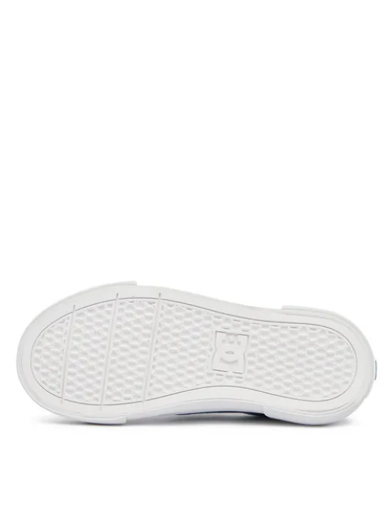 DC Shoes Tenisówki CEO-LEA-BDB-DC006-CH Niebieski