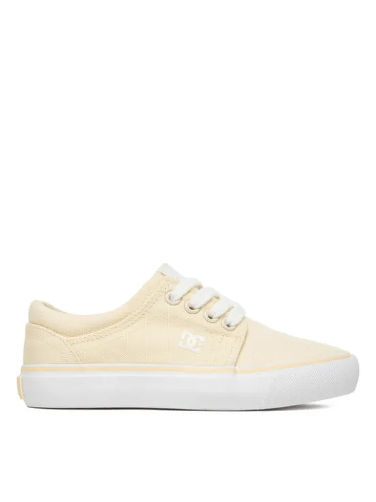 DC Shoes Tenisówki CEOWB-LEA-ZL-DC001-DZ Żółty