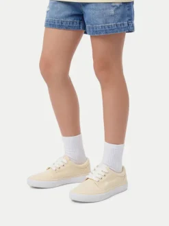 DC Shoes Tenisówki CEOWB-LEA-ZL-DC001-DZ Żółty