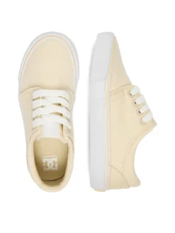 DC Shoes Tenisówki CEOWB-LEA-ZL-DC001-DZ Żółty