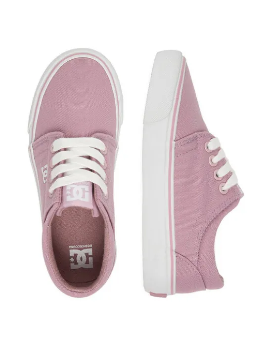 DC Shoes Tenisówki CEOWB-LEA-ZL-DC001-DZ Różowy