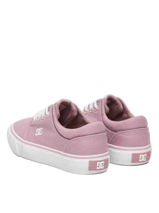DC Shoes Tenisówki CEOWB-LEA-ZL-DC001-DZ Różowy