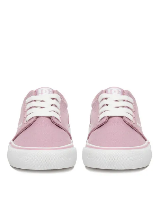 DC Shoes Tenisówki CEOWB-LEA-ZL-DC001-DZ Różowy