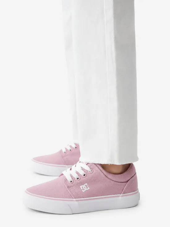 DC Shoes Tenisówki CEOWB-LEA-ZL-DC001-DZ Różowy