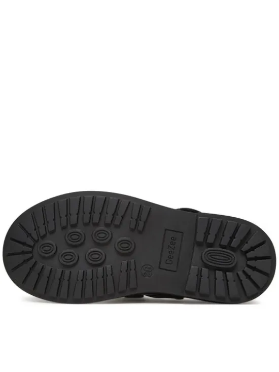 DeeZee Półbuty CEO-CS6511-01 Czarny