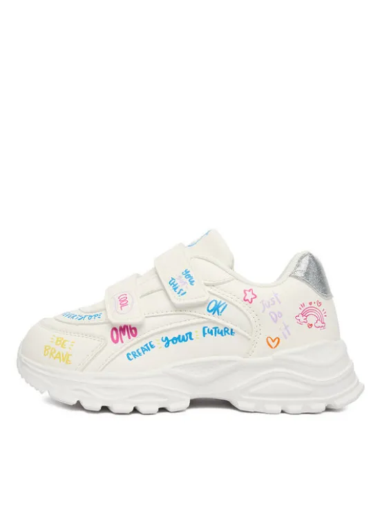 DeeZee Sneakersy CEO-AVO-19627-002 Biały