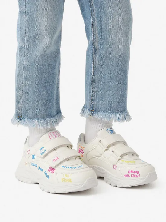 DeeZee Sneakersy CEO-AVO-19627-002 Biały