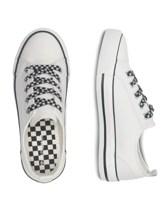 DeeZee Trampki CSS20377-13 Biały