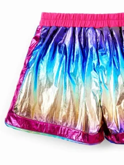 Desigual Szorty materiałowe 23SGPW02 Kolorowy Regular Fit