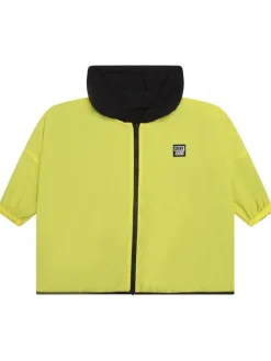 DKNY Wiatrówka D36673 D Żółty Regular Fit